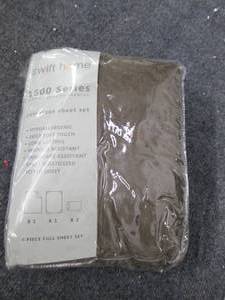 swift home 4pc modern sheet set ful...