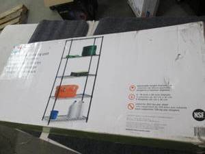 honey can do 5-tier steel shelving ...