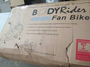 bodyrider fan bike needs assembly o...