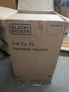 black and decker .9cuft portable wa...