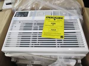 whirlpool 12,000 btu window ac test...