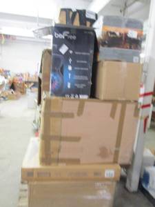 pallet of items that need work ...