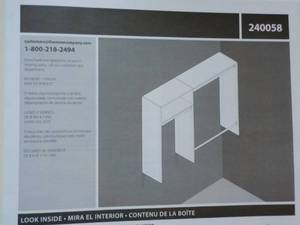 lot 13 image: Closet Kit with Rods and Shelves...