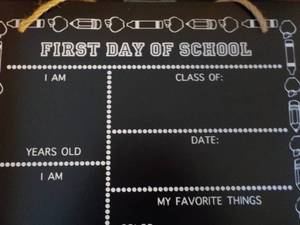 lot 32 image: Reversible Chalkboard and Locker Sh...