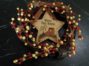 lot 72 image: Bless this Home Country Illuminated...