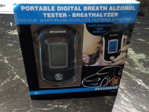 lot 85 image: Sylvania Portable Digital Breath Al...