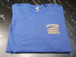lot 91 image: Freedom T-shirt size 2 XL...
