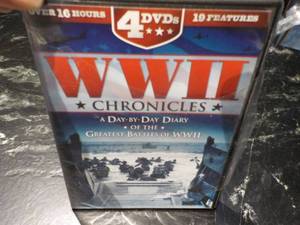 lot 93 image: WWII set of 4 DVDs...