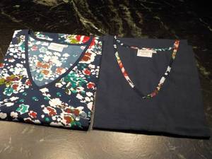 lot 96 image: Set of 2 Satin Nightshirts size 2X...
