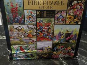lot 101 image: Set of 10 Bird Puzzles...
