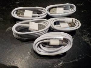 lot 131 image: 5 Lightening Cables for iPhone x, 8...