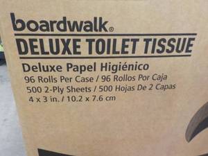 lot 145 image: Boardwalk Delux 2 ply 96 Rolls Toil...