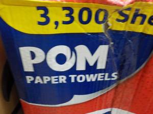 lot 148 image: Case of 30 Rolls Pom Toilet Paper ...