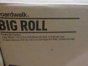 lot 149 image: Case of Boardwalk Big Rolls Paper T...