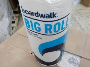 lot 157 image: Case of Boardwalk 12 rolls 2 ply Bi...