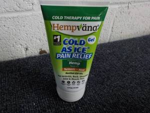 lot 191 image: Hempvana Cold as Ice Pain Relief Ge...