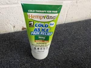 lot 192 image: Hempvana Cold as Ice Pain Relief Ge...