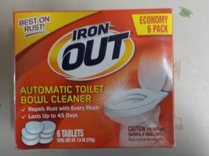 lot 206 image: Iron Out Automatic Bowl Cleaner...