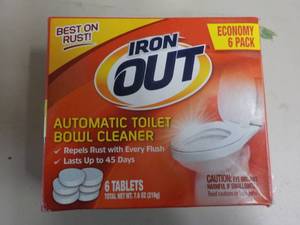 lot 207 image: Iron Out Automatic Bowl Cleaner...