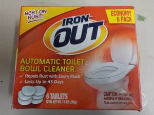 lot 208 image: Iron Out Automatic Bowl Cleaner...
