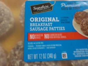 lot 245 image: 8 - 12 oz Frozen Pkgs Breakfast Sau...