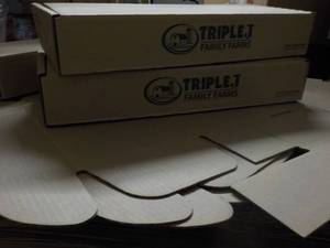 lot 258 image: 25 Self Closing Boxes 34 x 10 x 4...