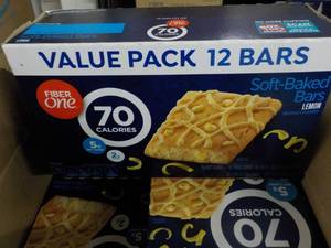 lot 260 image: 4 Cases Fiber One Lemon Bars...