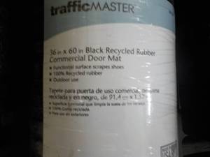 lot 263 image: Traffic Master 36 x 60 Rubber Floor...
