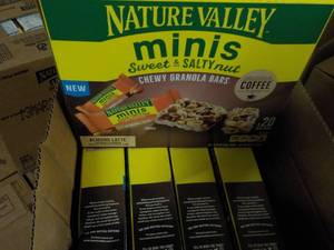 lot 270 image: 5 Boxes Nature Valley Minis past b...