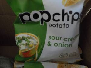 lot 281 image: 2 Cases Pop Chips Sour Cream and On...