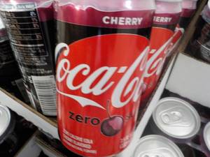 lot 284 image: 2 Cases Coca Cola Cherry Zero Sugar...