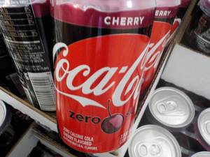 lot 285 image: 2 Cases Coca Cola Cherry Zero Sugar...