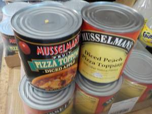 lot 288 image: 2 - 7.2 lb. Cans Musselmans Diced ...