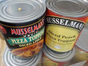 lot 289 image: 2 - 7.2 lb. Cans Musselmans Diced ...