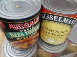 lot 290 image: 2 - 7.2 lb. Cans Musselmans Diced ...