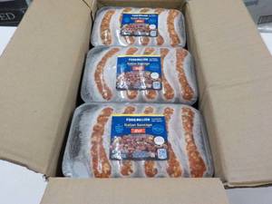lot 234 image: 12 - 16 oz pkgs Frozen Italian Saus...