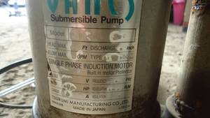 Submersible pumps - 2