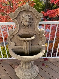 lot 10 image: Resin Outdoor Fountain