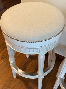 lot 12 image: Pair of Barstools by Frontgate