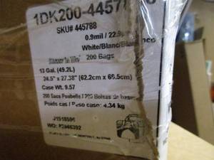 Drawstring Kitchen Trash Bags