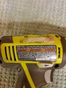 Ryobi 18-volt keyless chuck drill.  tool only)