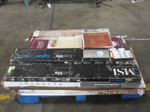 lot 249 image: WHOLESALE MIXED PALLET OF MISCELLANEOUS FLOORING