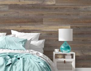 200 Sq Ft From the Forest Backcountry Self Stick Wood Wall Planks With Finishing Accessories