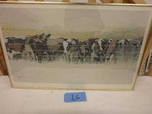 Cow Watercolor