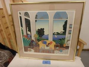 Large Lake View Print