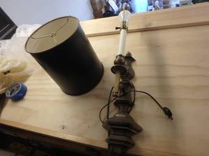 Vintage Brass Wall Lamp