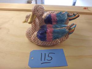 Herend Painted Ducks