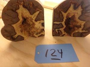 Geode Book Ends