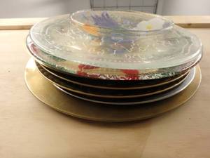 Plates, Chargers, Platters