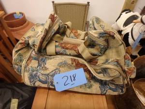 Horse Wheeled Duffel